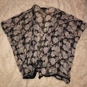 Sheer cardigan